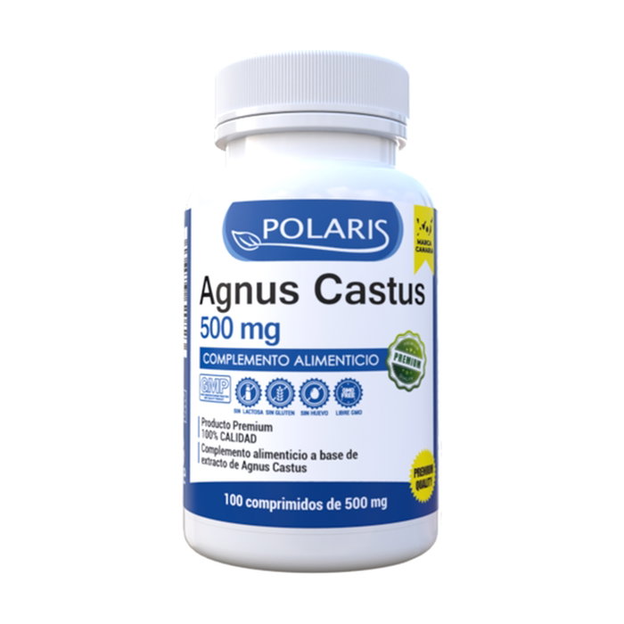 Polaris AGNUS CASTUS 500mg 100 Comprimidos - Regulación Hormonal Femenina Polaris AGNUS CASTUS 500mg 100 Comprimidos - Regulación Hormonal Femenina