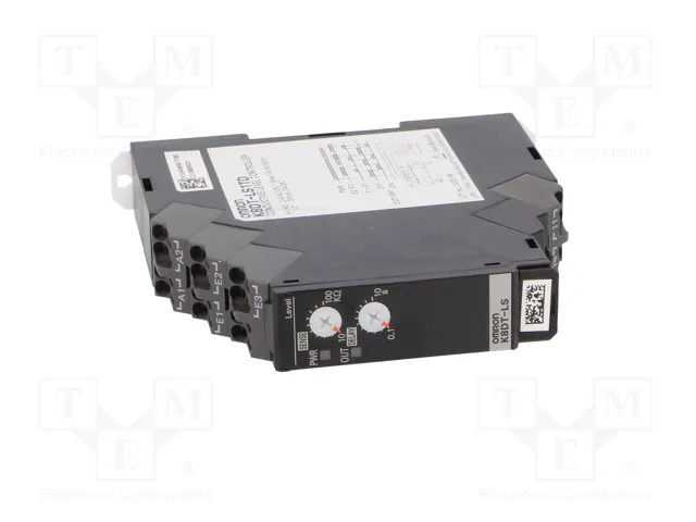 OMRON K8DT-LS1TD Relé de monitorización de nivel para líquido conductivo OMRON K8DT-LS1TD Relé de monitorización de nivel para líquido conductivo