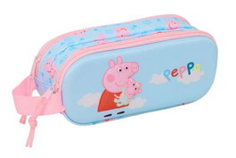 Safta Portatodo Doble 3D Peppa Pig