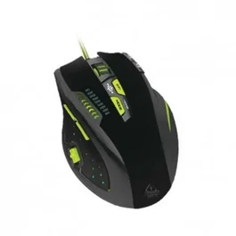 Keepout X9 PRO Ratón Gaming Láser Negro