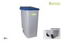 Denox Cubo Basura Reciclaje 85L Azul (2 Unidades)