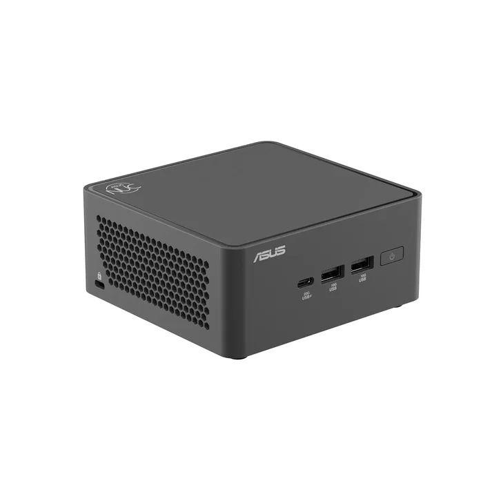 ASUS NUC 15 Pro Kit Mini PC Barebone NUC15CRH-B Negro con Procesador Intel Core Ultra 5 Serie 2 235H, Intel Arc 140T, Wi-Fi 7