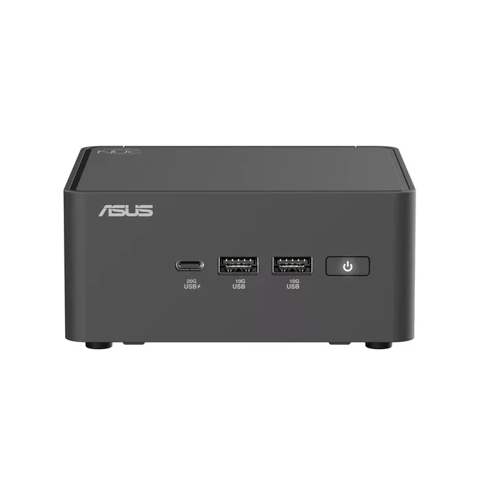 ASUS NUC 15 Pro Kit Mini PC Barebone NUC15CRH-B Negro con Procesador Intel Core Ultra 5 Serie 2 235H, Intel Arc 140T, Wi-Fi 7