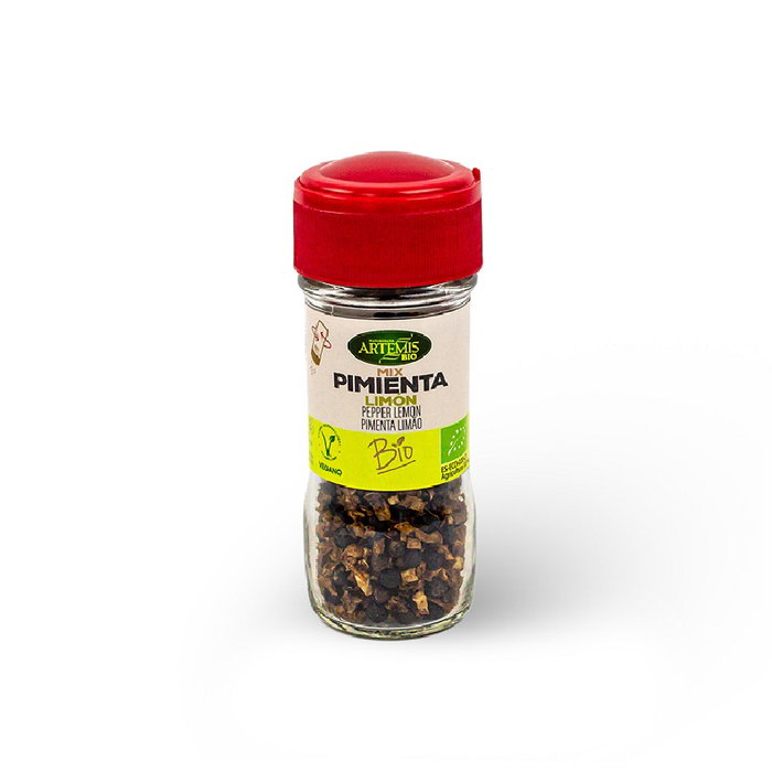 ARTEMIS BIO Mix Pimienta Limón Molinillo 25 gr ARTEMIS BIO Mix Pimienta Limón Molinillo 25 gr