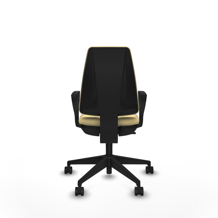 PIQUERAS Y CRESPO Silla de oficina Elche Crema con Brazos Fijos PIQUERAS Y CRESPO Silla de oficina Elche Crema con Brazos Fijos
