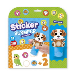 EDITORIAL IMAGILAND Sticker Stamper - Mascotas (Formato Blister)