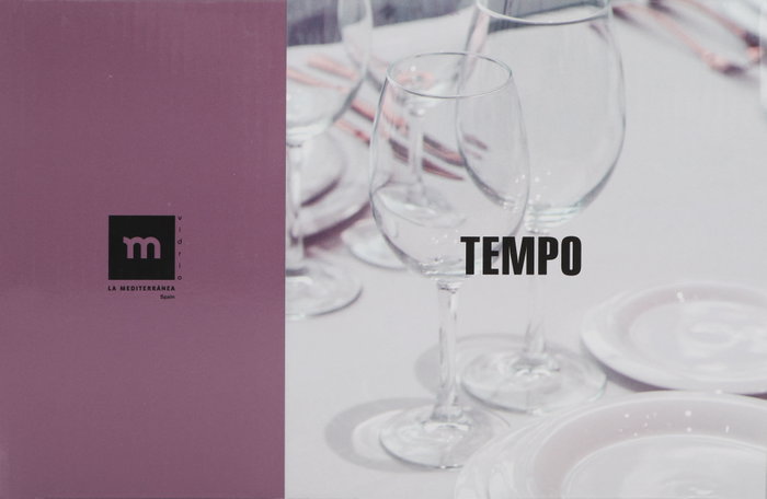 La Mediterranea Copa de Vino Tempo 46 cl (24 Unidades) de Vidrio