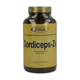 Zeus Cordiceps-Ze 180 cápsulas Complemento Alimenticio Energía Vital Contra el Cansancio