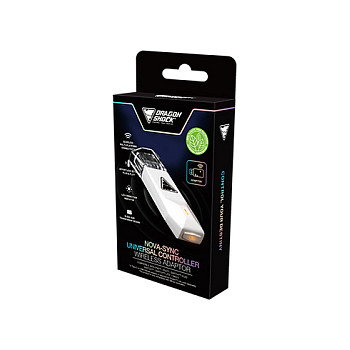 Dragonshock Adaptador Universal Nova Sync Inalámbrico para Nintendo Switch, PS4, PS5, Xbox Series y PC - Blanco Dragonshock Adaptador Universal Nova Sync Inalámbrico para Nintendo Switch, PS4, PS5, Xbox Series y PC - Blanco