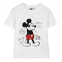 Cerdá Camiseta Corta Disney Mickey Mouse para Niña/Niño, Talla 4 Años, Blanco