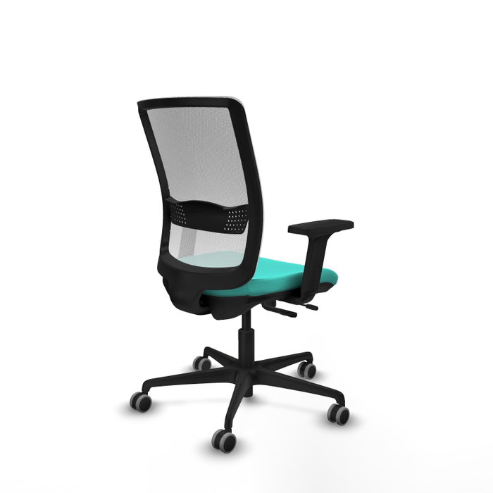 PIQUERAS Y CRESPO Silla de oficina Haches Turquesa y Blanco PIQUERAS Y CRESPO Silla de oficina Haches Turquesa y Blanco