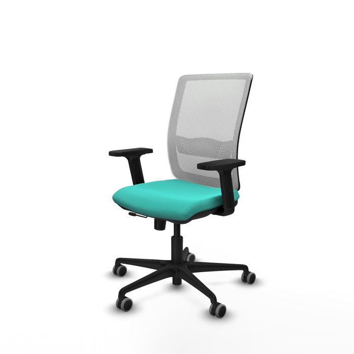 PIQUERAS Y CRESPO Silla de oficina Haches Turquesa y Blanco PIQUERAS Y CRESPO Silla de oficina Haches Turquesa y Blanco