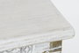 DKD Home Decor Mesa Centro Estilo Indio Blanco Dorado 115 x 60 x 45 cm