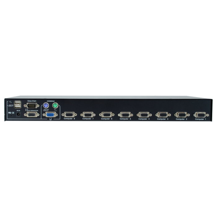 LevelOne KVM-3208 KVM Switch de 8 puertos PS/2-USB VGA LevelOne KVM-3208 KVM Switch de 8 puertos PS/2-USB VGA