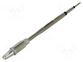 JBC TOOLS Pico de destornillador cortado 4x1,5mm truncado a ángulo 15°