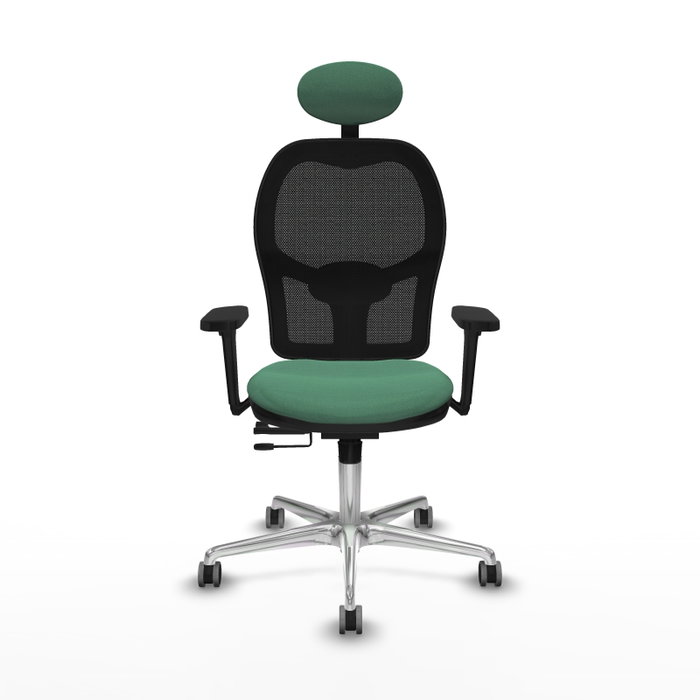 PIQUERAS Y CRESPO Silla de oficina Jorquera Verde Esmeralda y Negro PIQUERAS Y CRESPO Silla de oficina Jorquera Verde Esmeralda y Negro