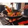Joseph Joseph Space Wok de 32 cm con mango plegable, Azul