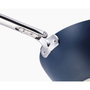 Joseph Joseph Space Wok de 32 cm con mango plegable, Azul