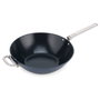 Joseph Joseph Space Wok de 32 cm con mango plegable, Azul