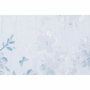 AUCUNE Juego de cama azul de 100% algodón reforzado con funda nórdica y 2 fundas de almohada