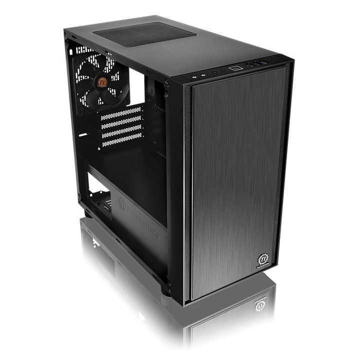 Thermaltake Versa H17 Window Black Microtorre Negra Sin Fuente USB 3.0 x1 USB 2.0 x2 HD Audio Thermaltake Versa H17 Window Black Microtorre Negra Sin Fuente USB 3.0 x1 USB 2.0 x2 HD Audio
