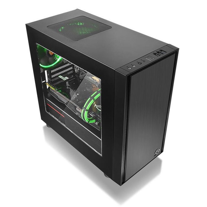 Thermaltake Versa H17 Window Black Microtorre Negra Sin Fuente USB 3.0 x1 USB 2.0 x2 HD Audio Thermaltake Versa H17 Window Black Microtorre Negra Sin Fuente USB 3.0 x1 USB 2.0 x2 HD Audio