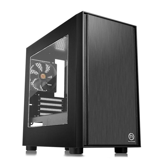 Thermaltake Versa H17 Window Black Microtorre Negra Sin Fuente USB 3.0 x1 USB 2.0 x2 HD Audio Thermaltake Versa H17 Window Black Microtorre Negra Sin Fuente USB 3.0 x1 USB 2.0 x2 HD Audio