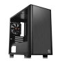 Thermaltake Versa H17 Window Black Microtorre Negra Sin Fuente USB 3.0 x1 USB 2.0 x2 HD Audio