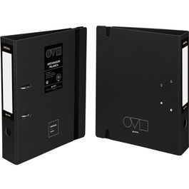 Grafoplás Archivador A4 65mm Unequal Minimal Polyfoam Negro 17262810