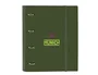 Safta Carpeta de Anillas Munich Bright Khaki DIN A4 con Recambio