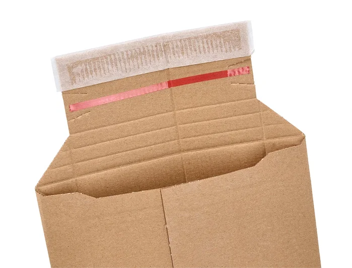 Q-connect Sobre de cartón Kraft reciclado para envíos, cierre autoadhesivo, dimensiones 252x167x72 mm Q-connect Sobre de cartón Kraft reciclado para envíos, cierre autoadhesivo, dimensiones 252x167x72 mm