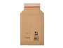 Q-connect Sobre de cartón Kraft reciclado para envíos, cierre autoadhesivo, dimensiones 252x167x72 mm