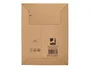 Q-connect Sobre de cartón Kraft reciclado para envíos, cierre autoadhesivo, dimensiones 252x167x72 mm