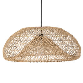 Lámpara Techo Natural Cuerda de Papel 81 X 81 X 32 cm