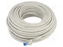 GOOBAY Patch cord S/FTP Cat 6a RJ45 30m
