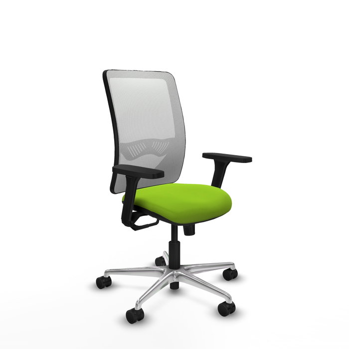 PIQUERAS Y CRESPO Silla de oficina Zulema Pistacho y Blanco PIQUERAS Y CRESPO Silla de oficina Zulema Pistacho y Blanco