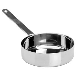 1946 Mini Sartén Cm 1946 Altura 3,5 Cm Diámetro 12 Cm (2 Unidades) Acero Inoxidable 18/10