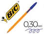 BIC Bolígrafo Original Fine Naranja con Tinta Azul Caja de 20 UD
