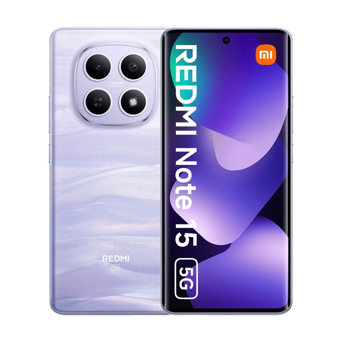 Xiaomi Redmi Note 15 5G 12GB RAM 512GB ROM Púrpura Xiaomi Redmi Note 15 5G 12GB RAM 512GB ROM Púrpura