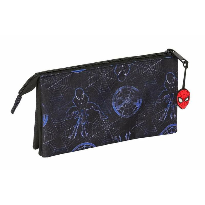 Portatodo Spider-Man Attack Negro 22 x 12 x 3 cm