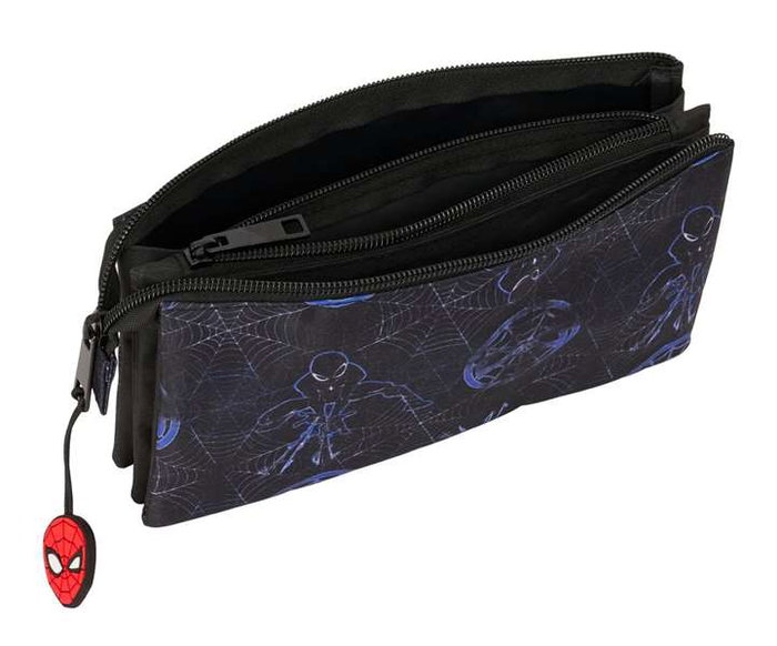 Portatodo Spider-Man Attack Negro 22 x 12 x 3 cm Portatodo Spider-Man Attack Negro 22 x 12 x 3 cm