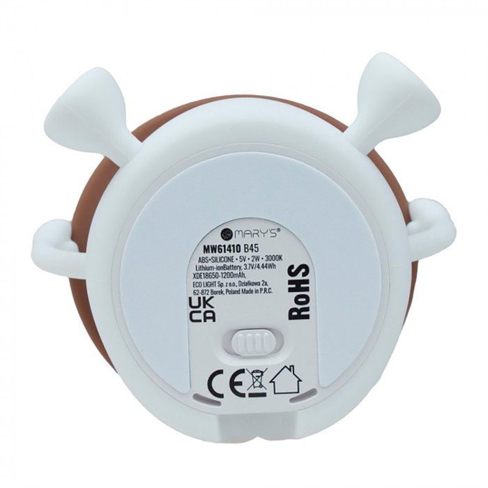 Mary´S Lámpara nocturna LED recargable modelo hongo