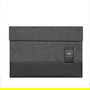Rivacase 8802 Funda para Portátil 13.3", Funda Maletín Negro Gris para MacBook Pro / Air 13, iPad Pro 12.9 y Microsoft Surface, Poliéster, Cremallera
