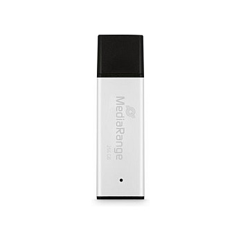 MediaRange MR1903 USB 3.0 256GB Stick de Alta Velocidad Aluminio Plata Negro 220 MB/s Lectura MediaRange MR1903 USB 3.0 256GB Stick de Alta Velocidad Aluminio Plata Negro 220 MB/s Lectura
