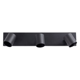 Lumiastra Aplique de Pared 3xGU10 Negro