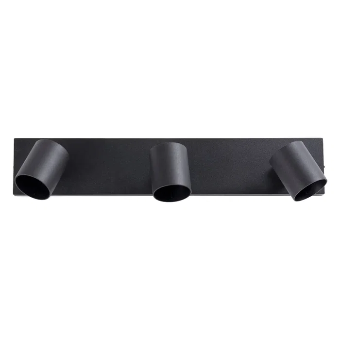Lumiastra Aplique de Pared 3xGU10 [LUM-P3GU10-B] Orientable Aluminio Interior Tiendas Salones