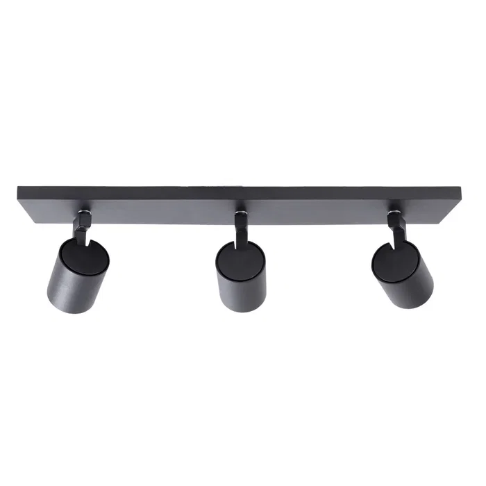 Lumiastra Aplique de Pared 3xGU10 [LUM-P3GU10-B] Orientable Aluminio Interior Tiendas Salones