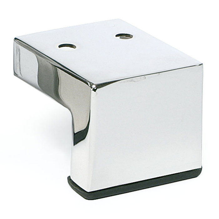 Q&Q Pata Metálica Roxanne H50 Cromo para Sofás y Muebles Q&Q Pata Metálica Roxanne H50 Cromo para Sofás y Muebles