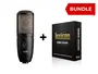 AKG Micrófono Condensador P420 con Plugin PCM Native Reverb Lexicon, Diafragma 1", Patrón Polar Conmutable, Filtro Paso Alto 300Hz, Atenuador -20dB, Negro