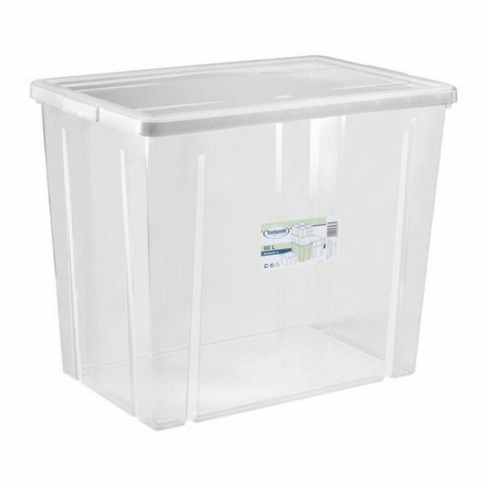 Caja de Almacenaje con Tapa Tontarelli Linea box 59 x 39 x 48 cm (6 Unidades)